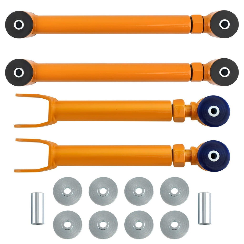 Neu VORDERE OBERE UND HINTERE UNTERE QUERLENKER kompatibel für JEEP GRAND CHEROKEE WJ 1999–2004