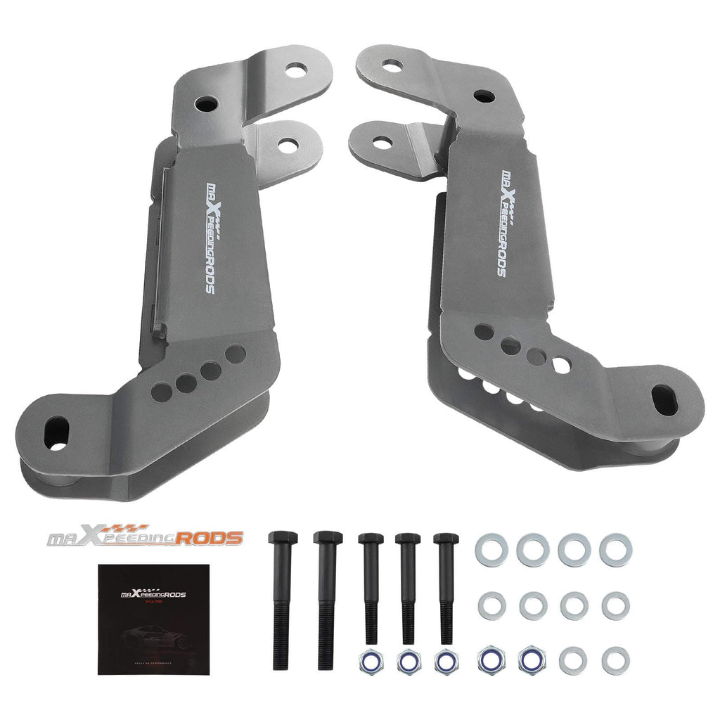 Neu Vorderer Querlenker 2-4 Höherlegung Drop Bracket kompatibel für Jeep Wrangler JK 07-18 17
