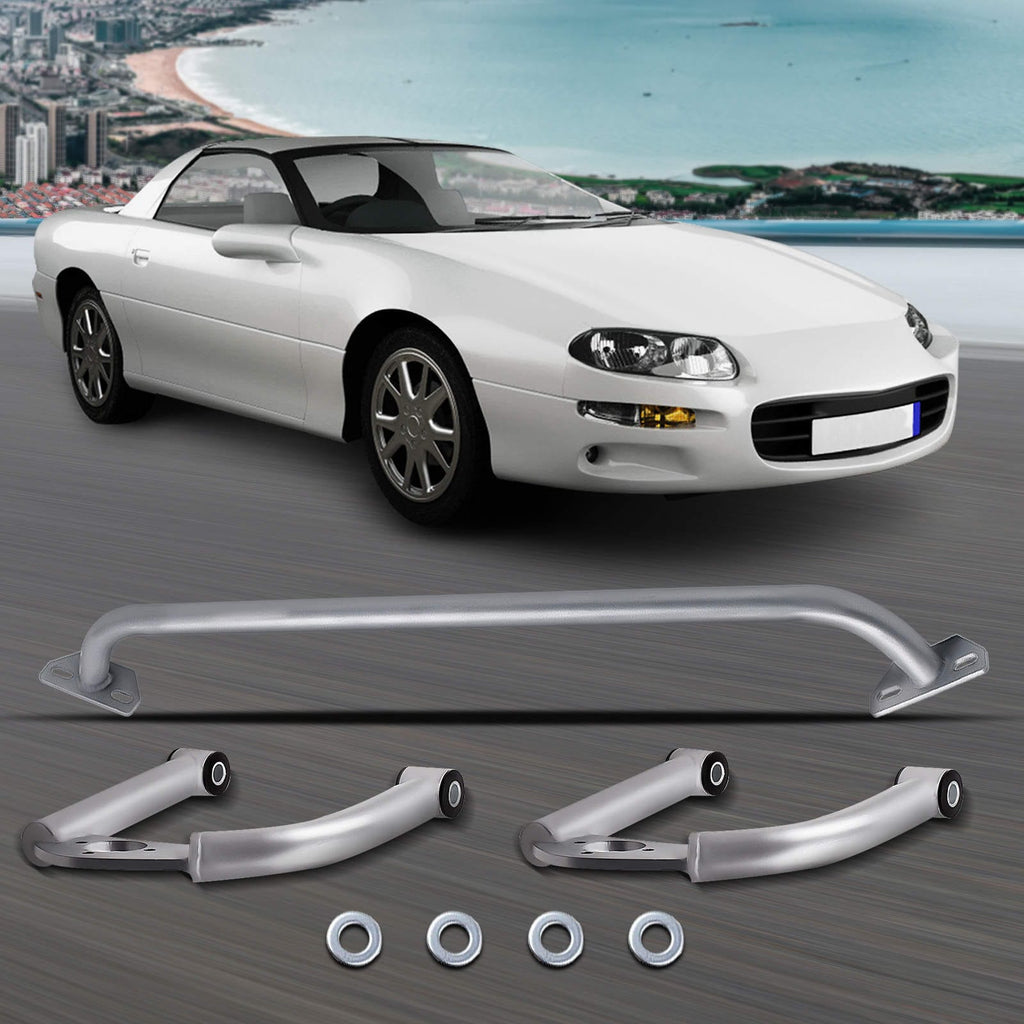 Neu Obere Streben Der Vorderen Querlenker Strebe For 93-02 kompatibel für Camaro Firebird V6