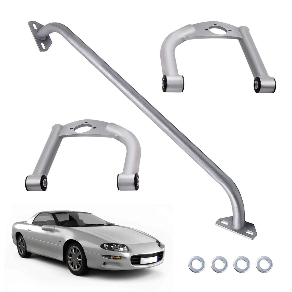 Neu Obere Streben Der Vorderen Querlenker Strebe For 93-02 kompatibel für Camaro Firebird V6