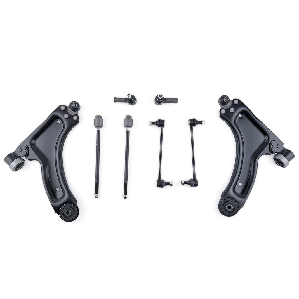 Neu 8-TEILIG QUERLENKER SATZ VORNE LINKS+RECHTS kompatibel für OPEL MERIVA X03 03-10 1.2L-1.8L