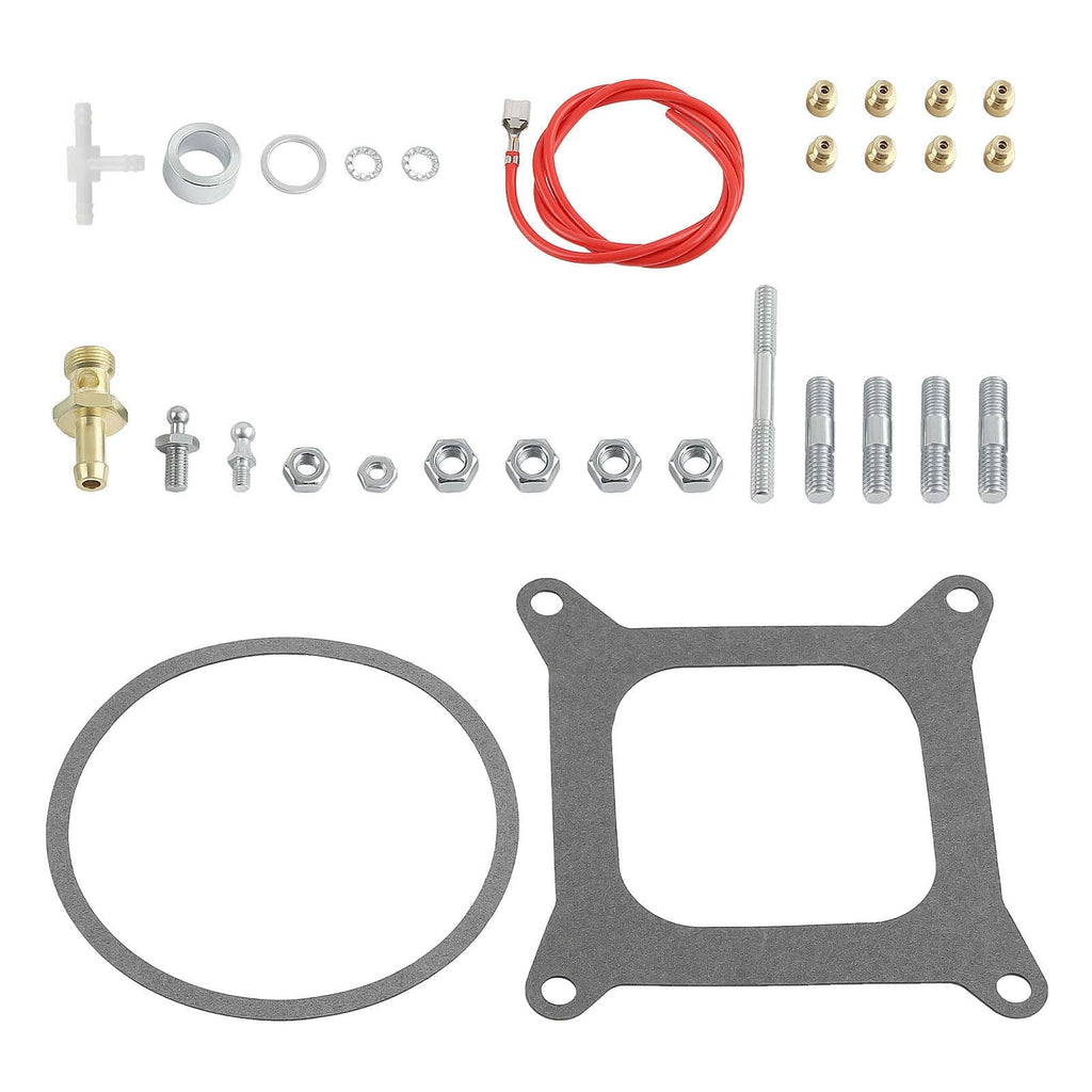 Neu 4 Barrel Vergaser Carburetor 600 CFM for Holley 4160 Manual Choke 0-1850S