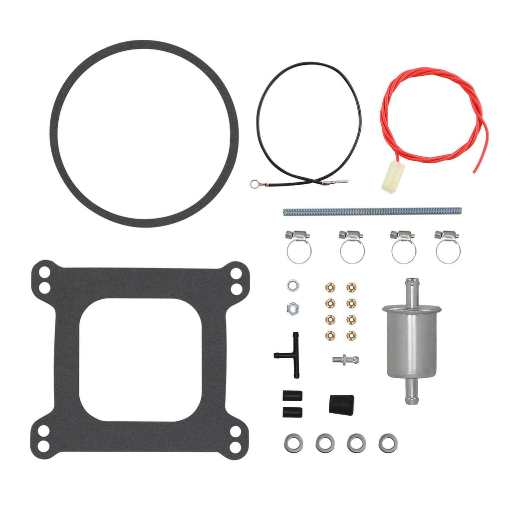 Neu 4 Barrel Carburetor Vergaser 1405 Carb 600cfm Manual Choke 600 CFM w/ Gasket