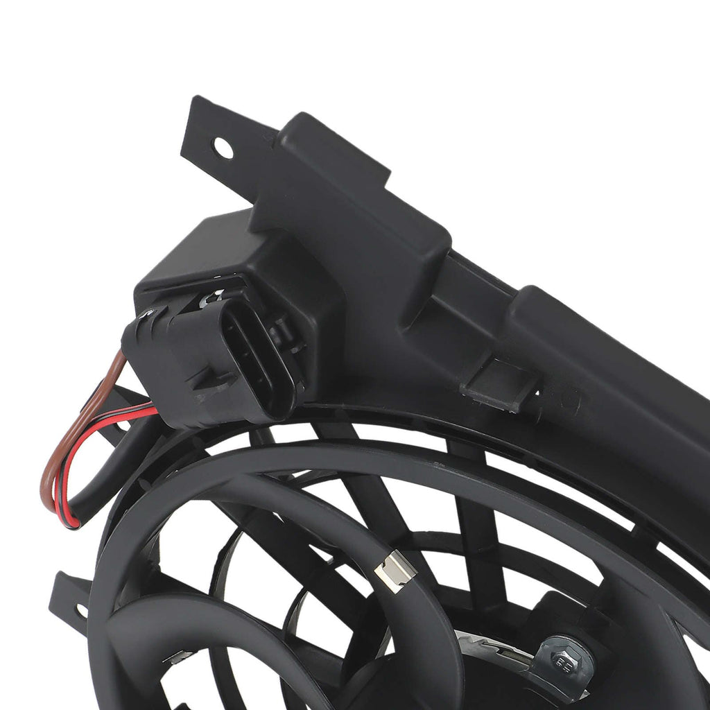Neu Kühlerlüfter 2 Pins kompatibel für OPEL Astra H Zafira B 1314555 13147279 240W 7 Blätter