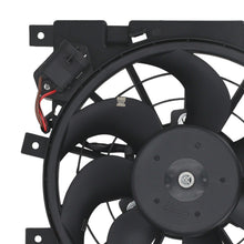 Laden Sie das Bild in den Galerie-Viewer, Neu Kühlerlüfter 2 Pins kompatibel für OPEL Astra H Zafira B 1314555 13147279 240W 7 Blätter