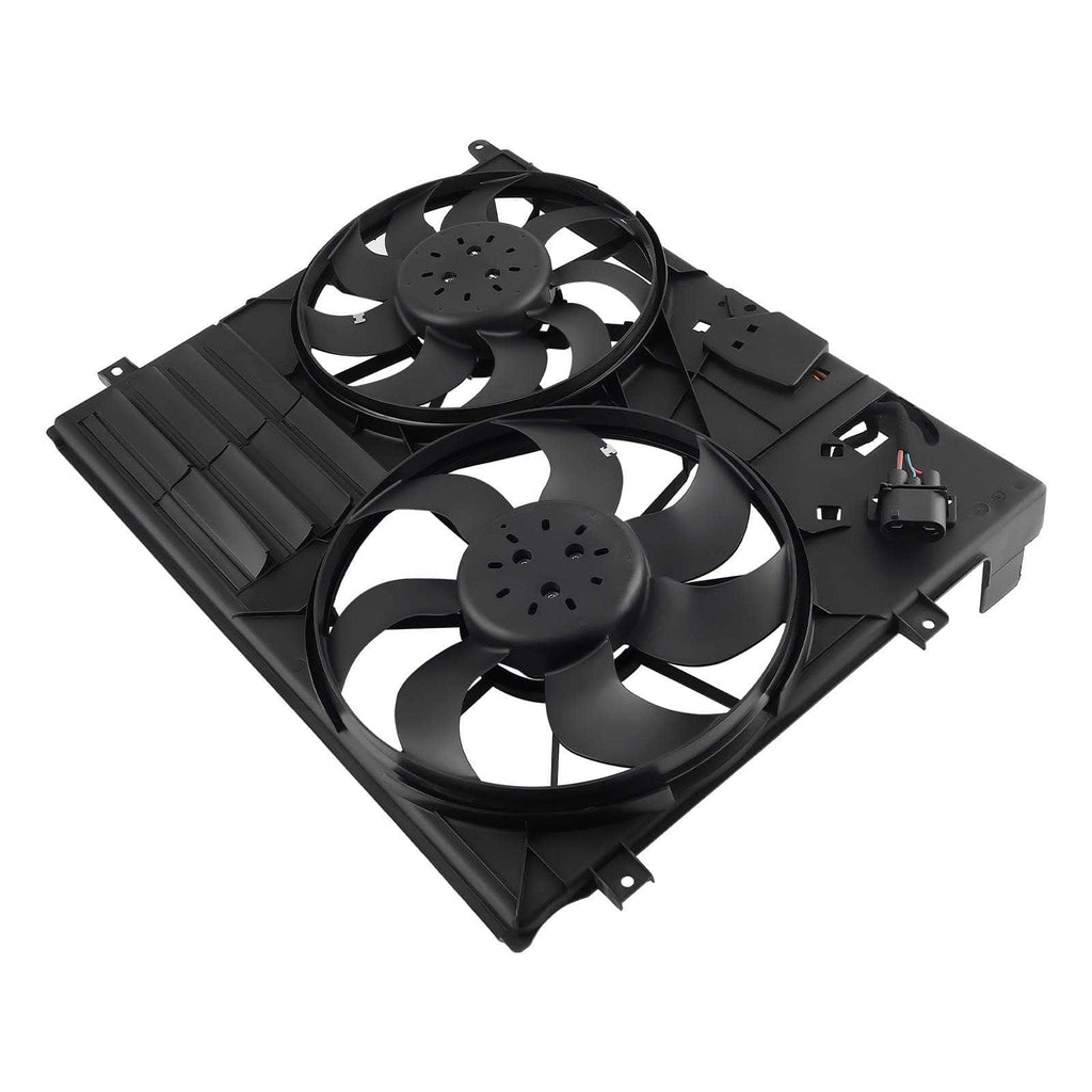 Neu Kühlerlüfter 240W 4-Pin kompatibel für VW Sharan 2.0 TFSI 2010-2015 7N0121207A 7740148