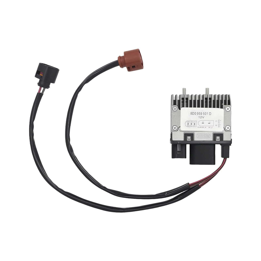Neu Steuergerät Elektrolüfter Motorkühlung kompatibel für Audi A4 Quattro 1999-2001 8D0959501D