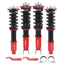 Laden Sie das Bild in den Galerie-Viewer, Neu Gewindefahrwerk Kit Rot kompatibel für Honda Accord VIII CP2 CP3 CS1 CS2 2008-2012 25-75mm