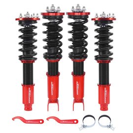 Neu Gewindefahrwerk Kit Rot kompatibel für Honda Accord VIII CP2 CP3 CS1 CS2 2008-2012 25-75mm