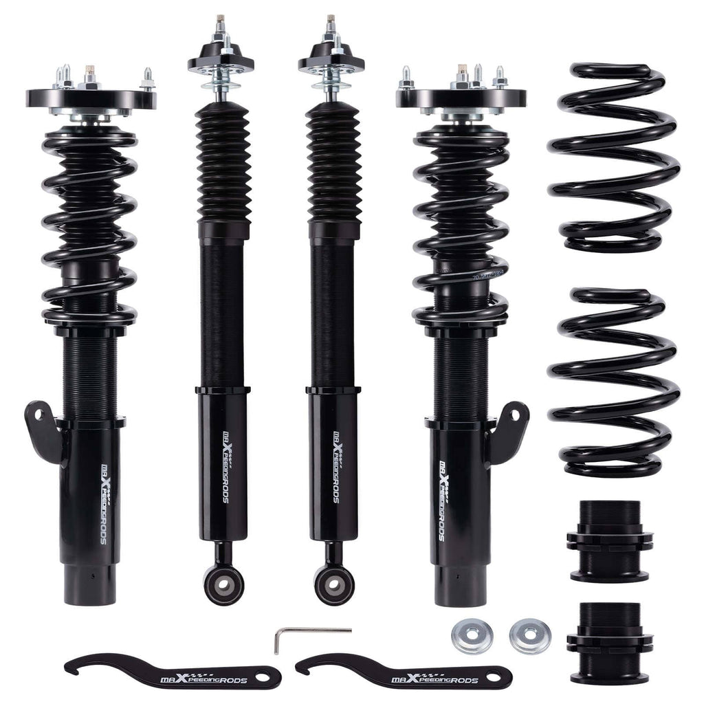 Neu Sport Gewindefahrwerk Dämpfung einstellbar verstellbar kompatibel für BMW 3er E46 323i 325i