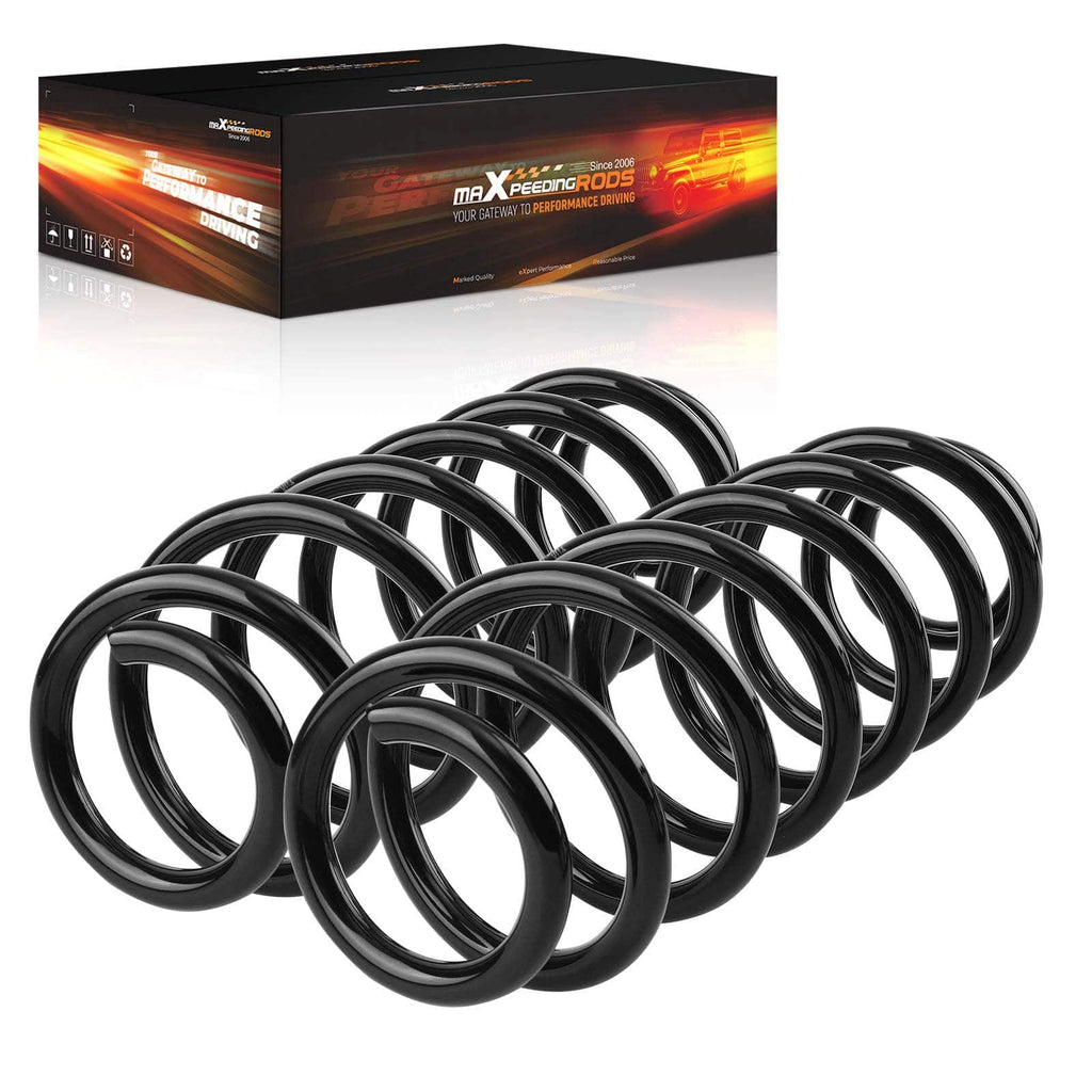 Neu 2x FAHRWERKSFEDER HINTEN kompatibel für VW GOLF VI Convertible 517 2011-2016