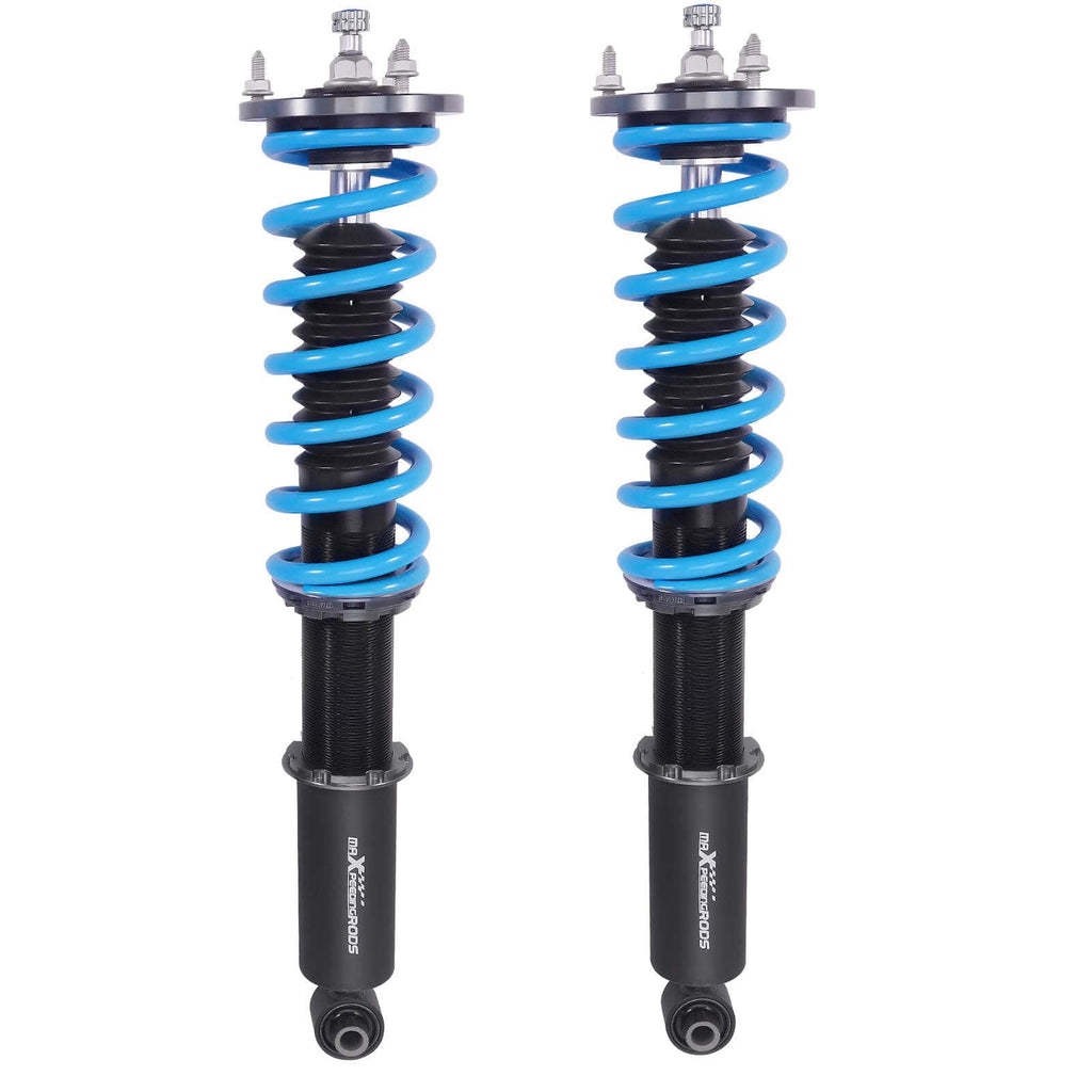 Neu Coilover Gewindefahrwerk kompatibel für BMW 7er E38 1995-2001 Höhenverstellbar 24-Fach