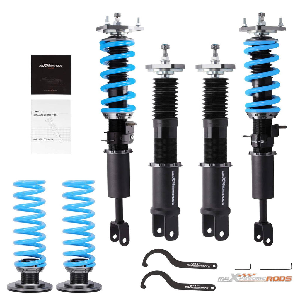 Neu 24 Stufen Einstellbar Gewindefahrwerk kompatibel für Nissan 350Z Z33 Coupé Cabrio 2003-2007