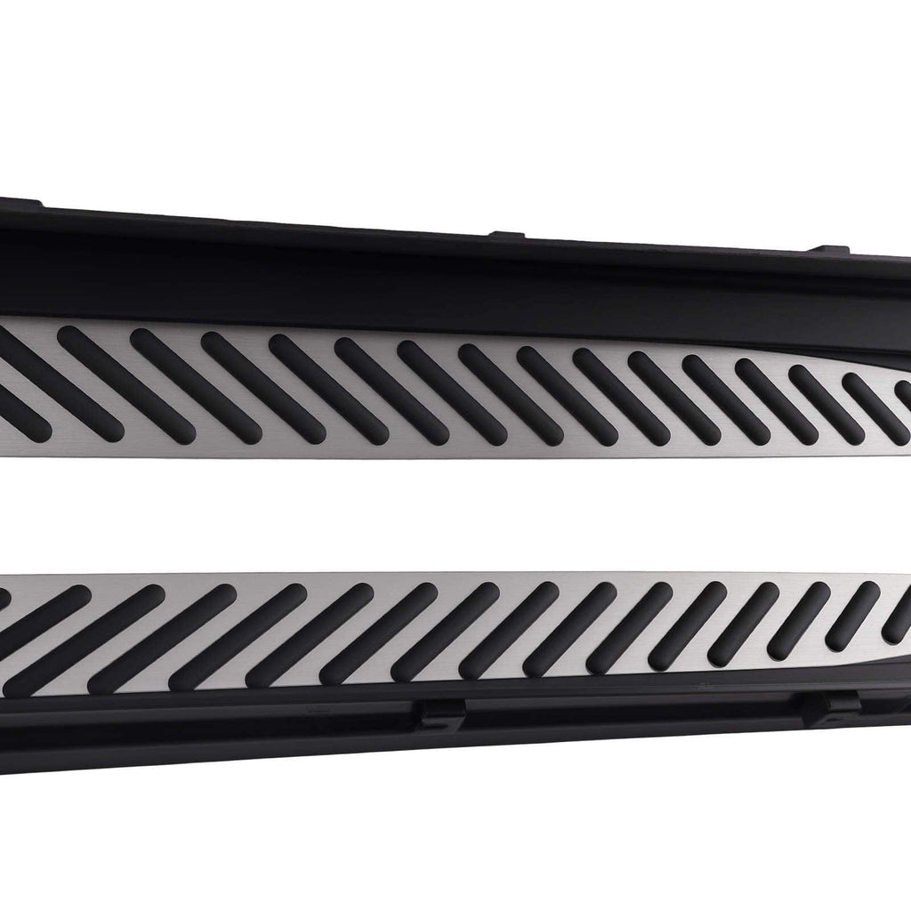 Neu Alu Seitentrittbretter kompatibel für BMW X3 G01 2017-2023 Links Rechts Schwarz 2x