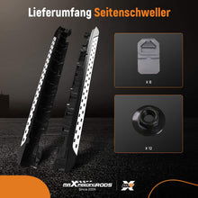 Laden Sie das Bild in den Galerie-Viewer, Neu Trittbretter Seitenbretter Schweller kompatibel für Mercedes GLK-Serie X204 2010-2015
