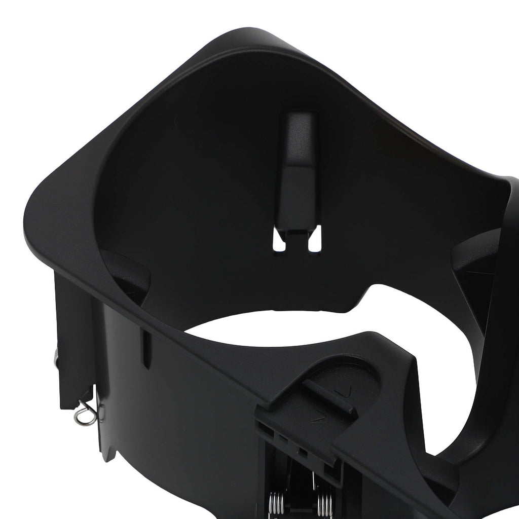 Neu 2-fach Becherhalter kompatibel für Mercedes-Benz W221 2009-2015 Schwarz A2218130014