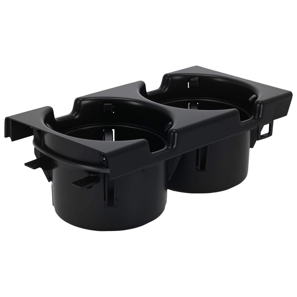 Neu Auto Becherhalter kompatibel für BMW E46 3 Serie 1998-2007 51169415186 Vorne Schwarz