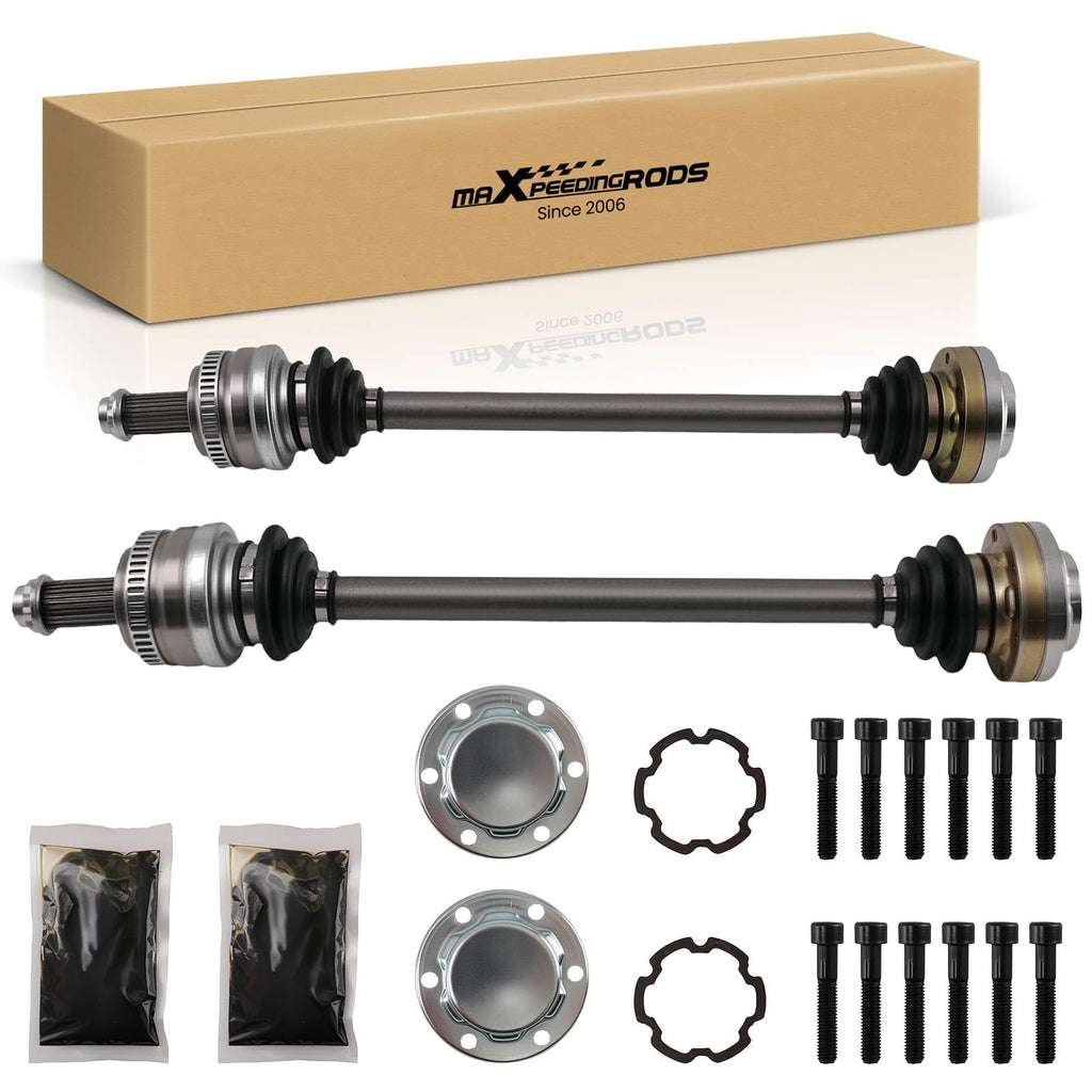 Neu 2x Antriebswelle Hinten Links Rechts Mit ABS Ring Vollautomatik kompatibel für BMW 3er E36