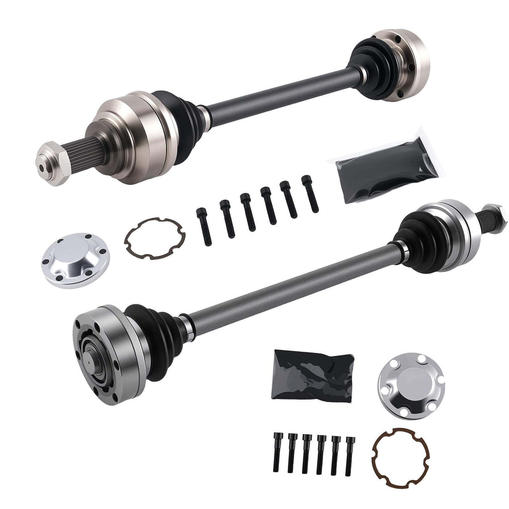 Neu 2X ANTRIEBSWELLE HINTEN passend kompatibel für BMW 1er E81 E82 3er E90 E92 AB BJ 04
