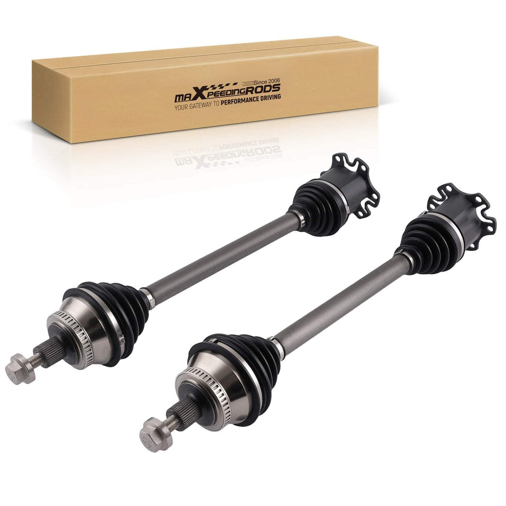 Neu 2x Antriebswelle Vorne L+R Mit ABS Ring Schaltgetriebe kompatibel für Audi A4 8E kompatibel für Seat Exeo