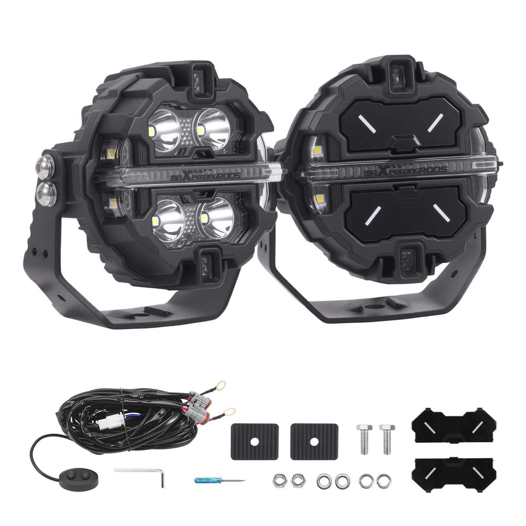 Neu Crosshair Series 3.5 160W LED Work Light For Marine/Pickup Waterproof IP68