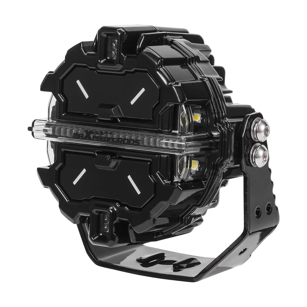 Neu 3.5 LED Zusatzscheinwerfer For Auto LKW 270° Fernlicht DRL 19200LM IP68 Weiß