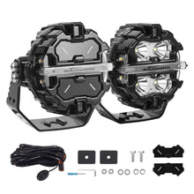 Laden Sie das Bild in den Galerie-Viewer, Neu 3.5 LED Zusatzscheinwerfer For Auto LKW 270° Fernlicht DRL 19200LM IP68 Weiß