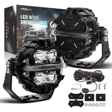 Laden Sie das Bild in den Galerie-Viewer, Neu 160W LED Arbeitsscheinwerfer Zusatzscheinwerfer 3.5" IP68 For 4X4 Offroad 270°