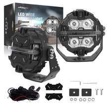 Laden Sie das Bild in den Galerie-Viewer, Neu LED Fernlicht 3.5" 19200LM Doppelseitenlicht For Off Road ATV Crosshair Serie