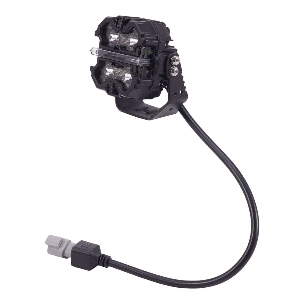 Neu LED Arbeitsleuchte 160W RGB DRL Weiß/Amber 3.5 For SUV ATV Marine Boot IP68