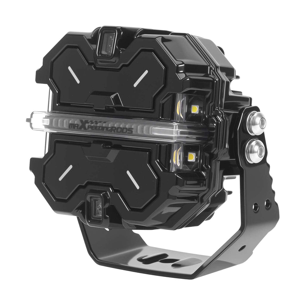 Neu LED Arbeitsleuchte 160W RGB DRL Weiß/Amber 3.5 For SUV ATV Marine Boot IP68