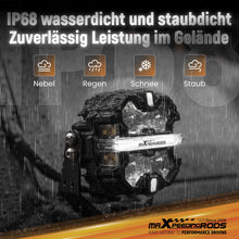 Laden Sie das Bild in den Galerie-Viewer, Neu LED Zusatzscheinwerfer 3.5" 160W Spot Beam Seitenstrahler DRL for Off Road
