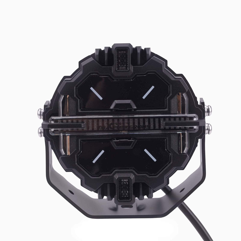 Neu LED Zusatzscheinwerfer 178W Crosshair Serie Spotlicht DRL Weiss Amber Universal
