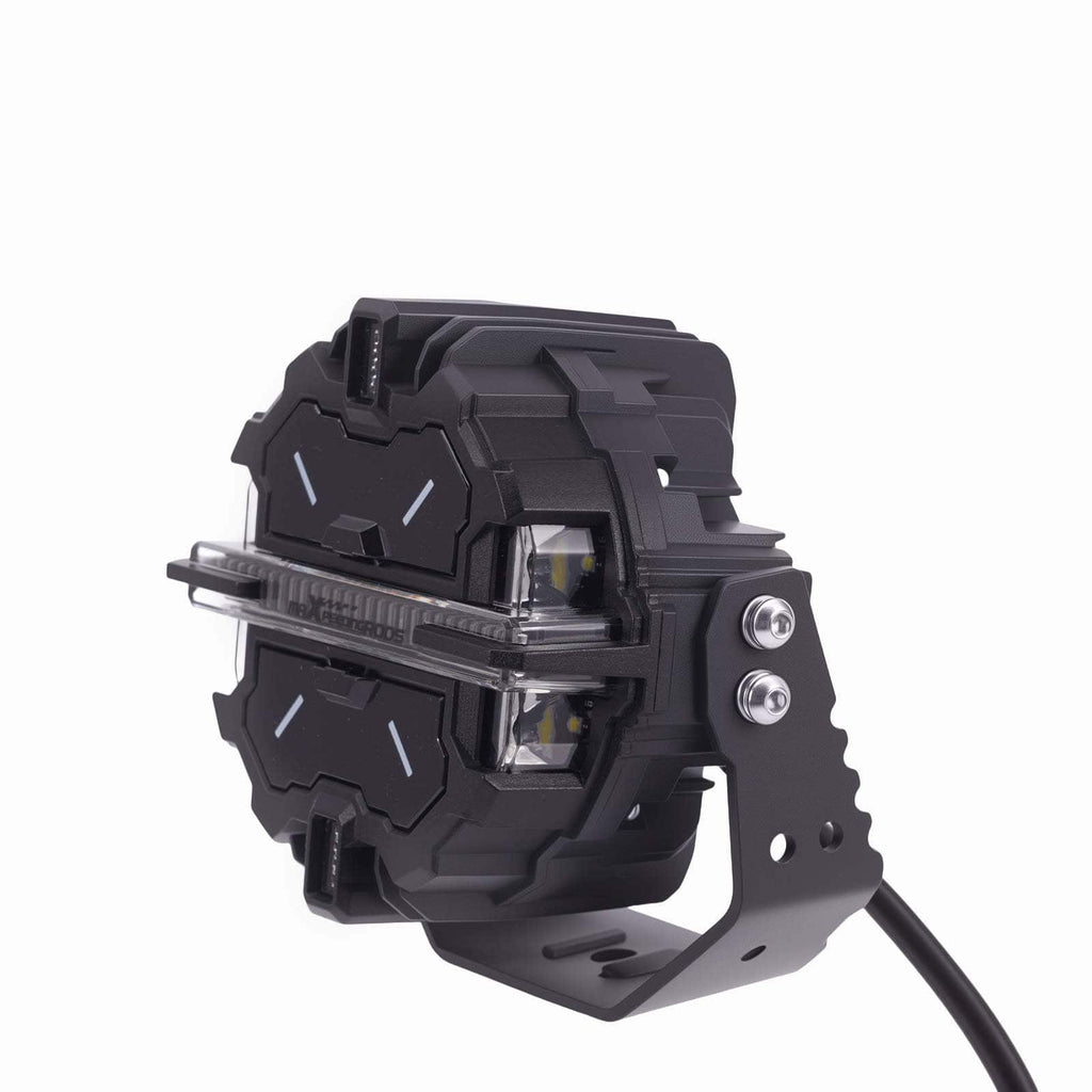 Neu LED Zusatzscheinwerfer 178W Crosshair Serie Spotlicht DRL Weiss Amber Universal