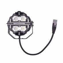 Laden Sie das Bild in den Galerie-Viewer, Neu 5 LED Zusatzscheinwerfer 21360LM Spot+Seitenlicht 270° Aluminium Weiß/Amber