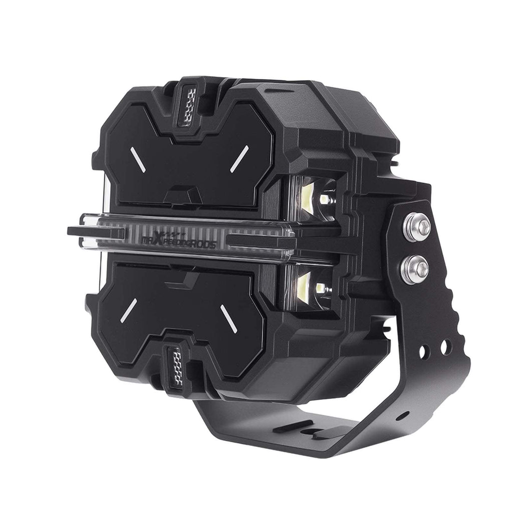 Neu Quadrat LED Arbeitsleuchte RGB DRL 212W For SUV 4X4 Marine Boot Weiss 6000K