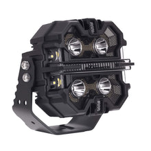 Laden Sie das Bild in den Galerie-Viewer, Neu Quadrat LED Arbeitsleuchte RGB DRL 212W For SUV 4X4 Marine Boot Weiss 6000K