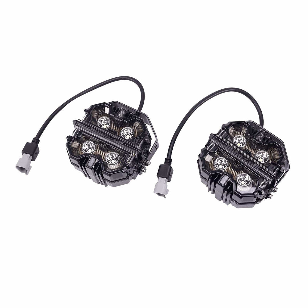 Neu LED Scheinwerfer 212W Spotlicht Seitenstrahler For Marine SUV ATV 4WD IP68 Weiß