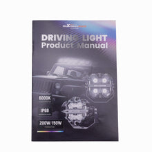 Laden Sie das Bild in den Galerie-Viewer, Neu Quadrat LED Scheinwerfer DRL Tagfahrlicht 6000K For LKW Offroad Aluminium IP68