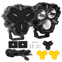 Laden Sie das Bild in den Galerie-Viewer, Neu 2x 5zoll LED Zusatzscheinwerfer Arbeitsscheinwerfer for Offroad SUV Traktor