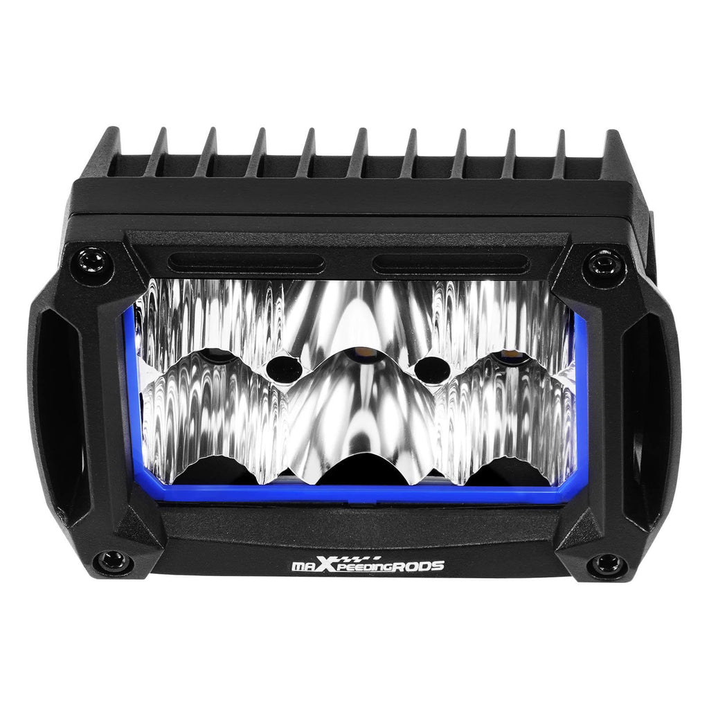 Neu 4.4 Zoll LED 60W for Offroad Traktor kompatibel für Jeep 6000LM Wasserdicht Combo 5700K