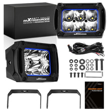 Laden Sie das Bild in den Galerie-Viewer, Neu 4.4 Zoll LED 60W for Offroad Traktor kompatibel für Jeep 6000LM Wasserdicht Combo 5700K