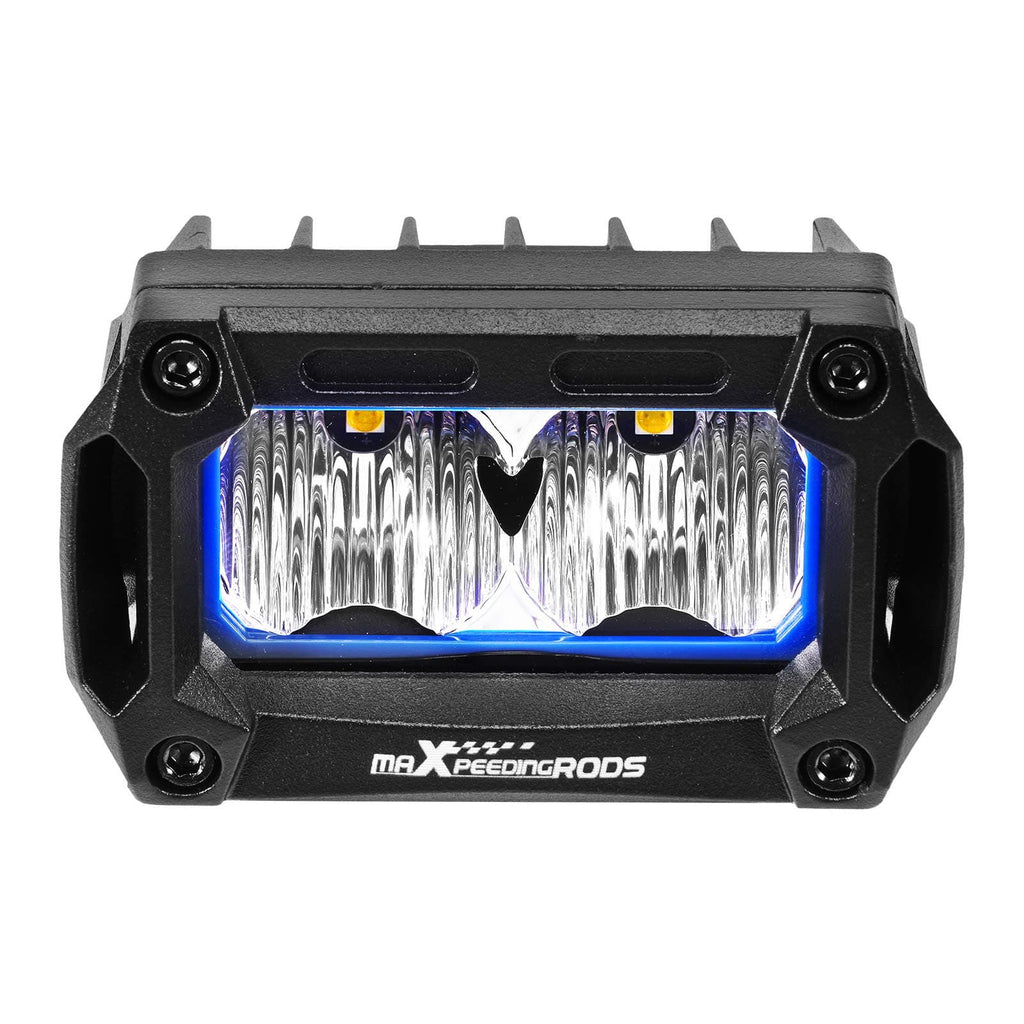 Neu 2 Stück LED Driving Offroad Zusatzscheinwerfer Arbeitsscheinwerfer mit Kabel