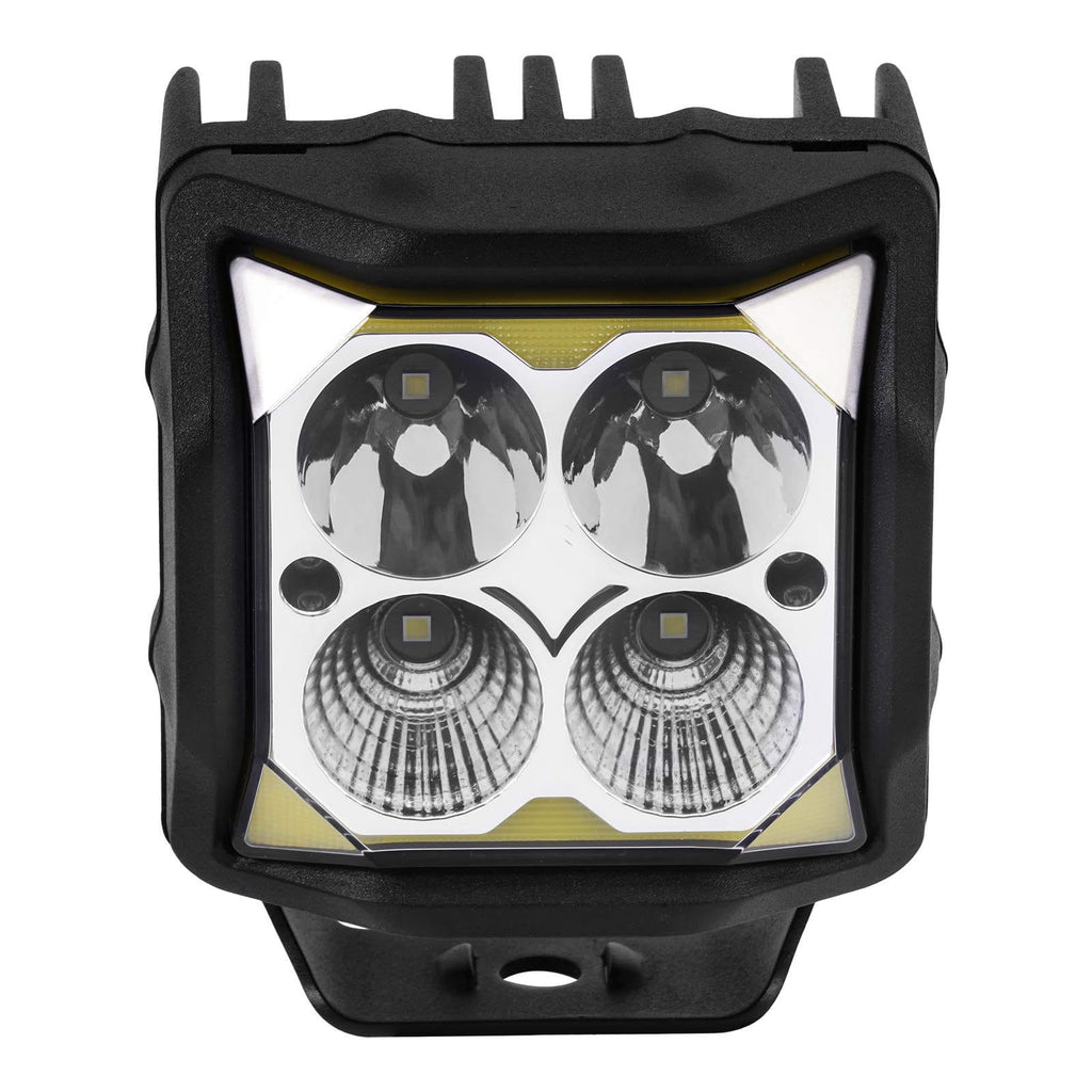 Neu 110W LED Arbeitsscheinwerfer 11040LM 4 Spot Flood IP68 for Offroad ATV Boot