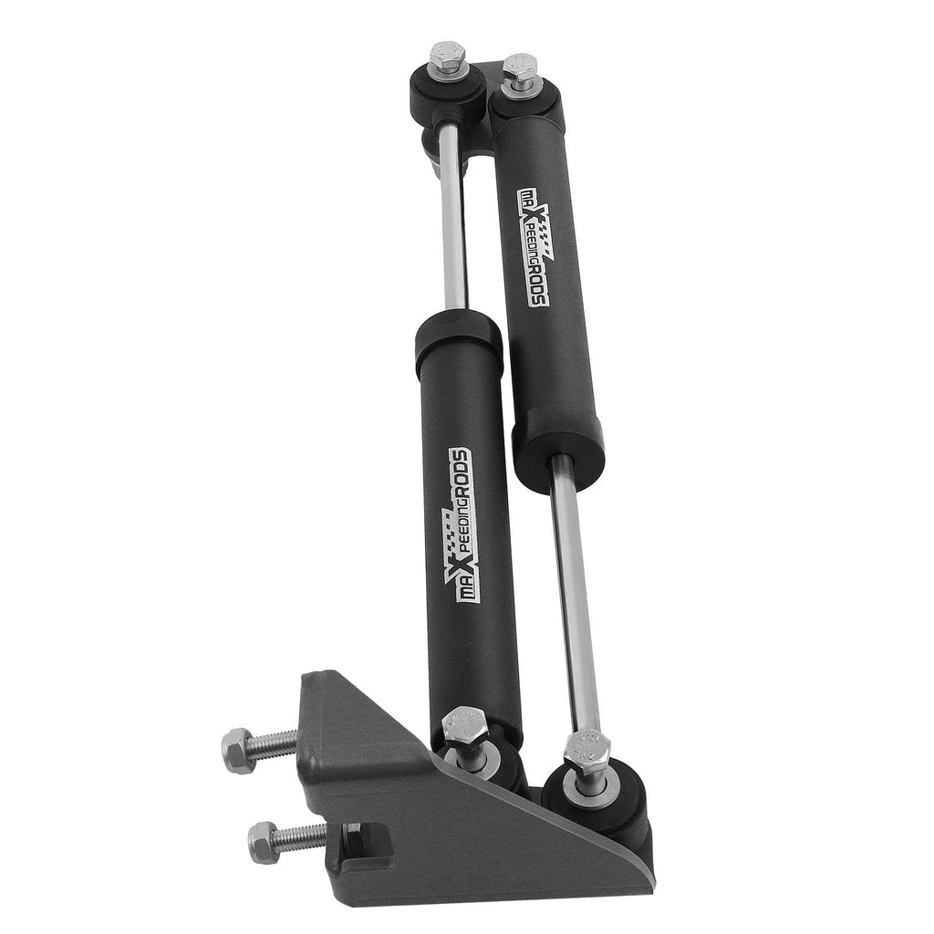Neu Doppelter Lenk Stabilisator kompatibel für Jeep YJ Wrangler 4WD 4X4 1987 1988 -1995