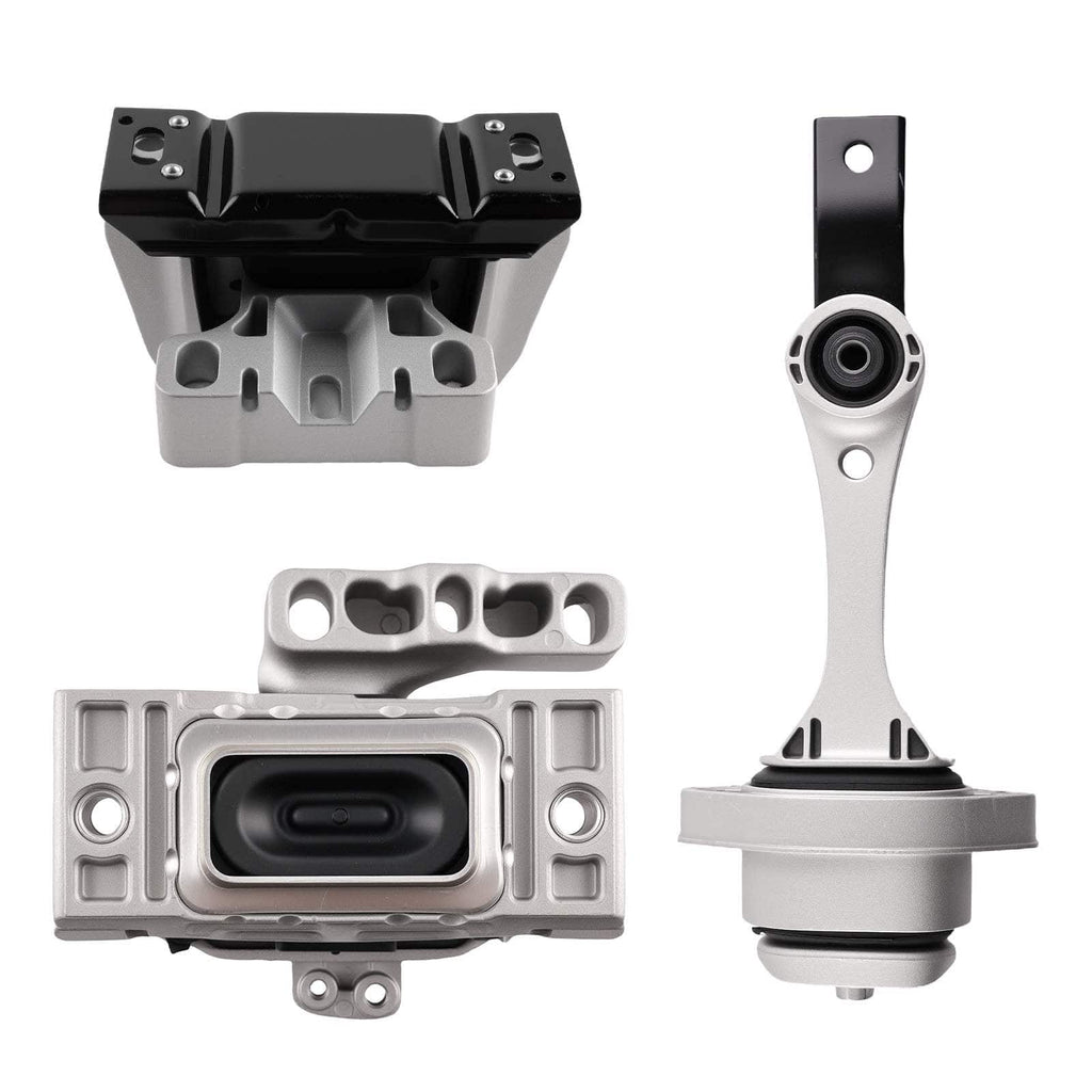 Neu 3x Motorlager Getriebelager kompatibel für Seat Leon Toledo II kompatibel für VW Bora kompatibel für Golf 1.6-2.3 98-06