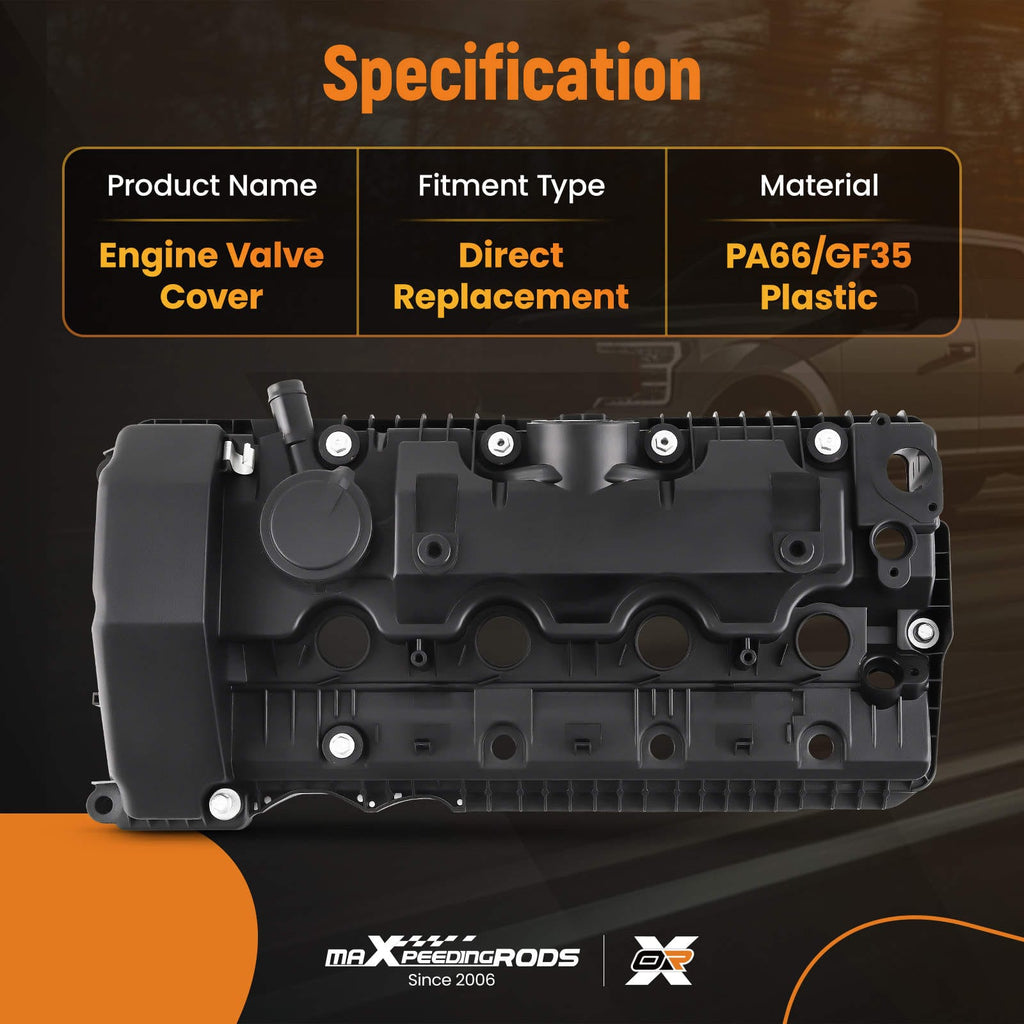 Neu Ventildeckel Links kompatibel für BMW 5er E60 E61 6er E63 E64 7er E65 X5 E53 E70 2001-2010