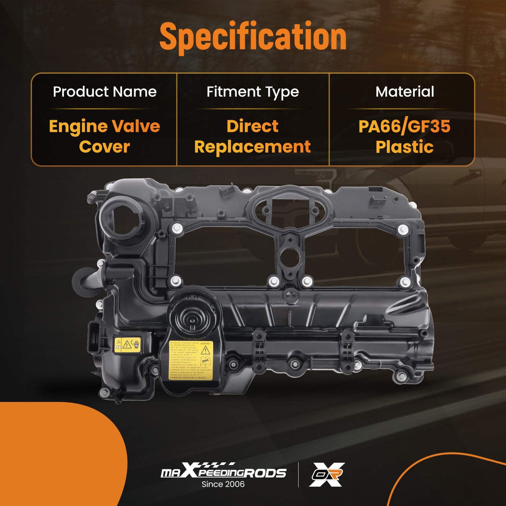 Neu Motorzylinder Ventildeckel kompatibel für BMW 1er 3er 5er X1 X3 X5 2.0L N20B20A Motor