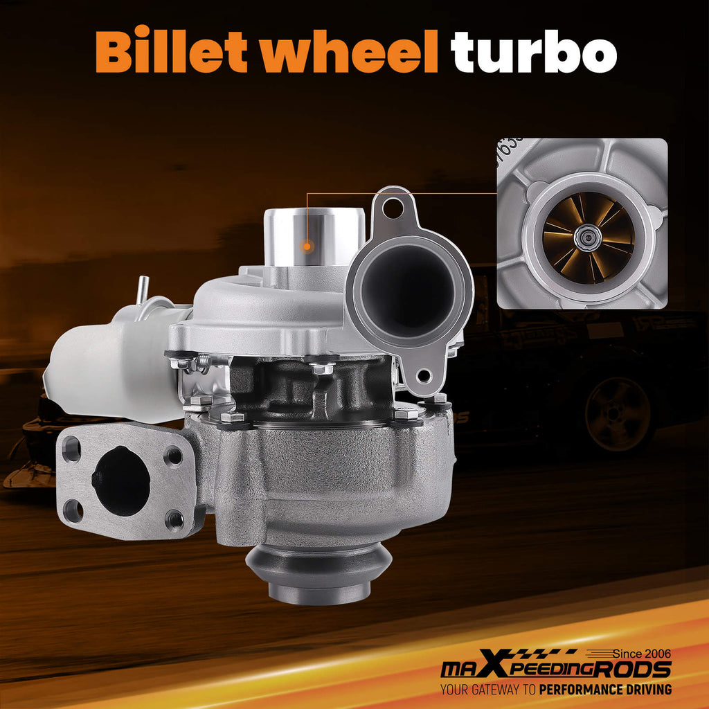 Neu Billet Turbolader kompatibel für Ford C-Max Focus II MondeoIII 1.6 TDCi 1479055 3M5Q6K682AK