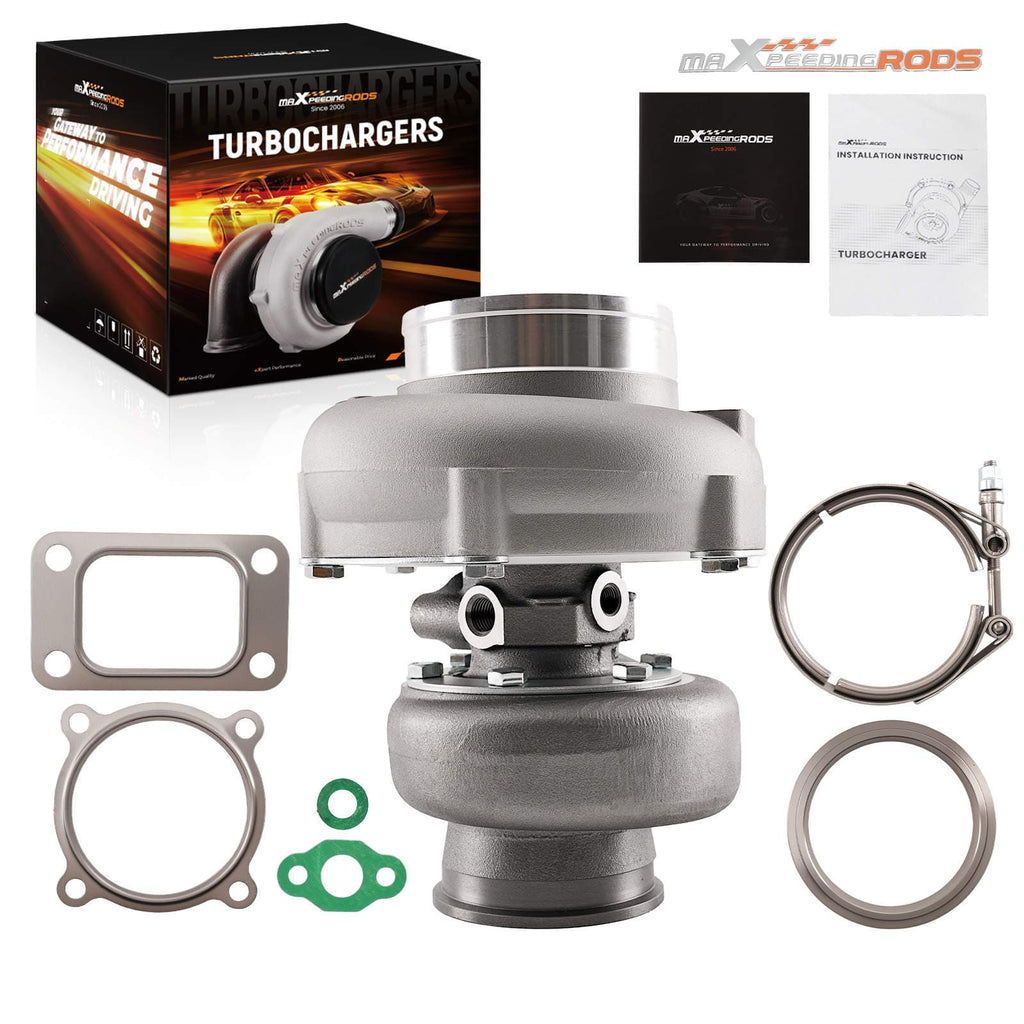 Neu Turbolader GT30 GT35 GT3582 T3T4 Turbo A/R .70 .63 allle 4/6 Zylinder 3.0L top